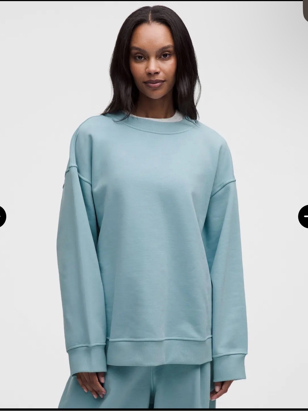 Lululemon French Terry Oversized crew
